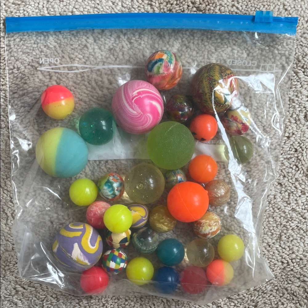 Colorful Bouncy Ball Collection - Picture 2 of 2